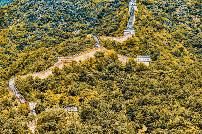 中国长城，“米里峪”段。