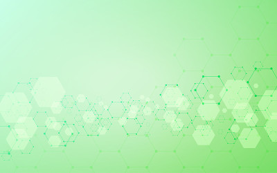 Abstract geometric shape technology background