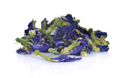 干豌豆花白色