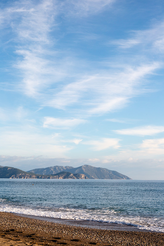 土耳其西海岸冬日阳光明媚