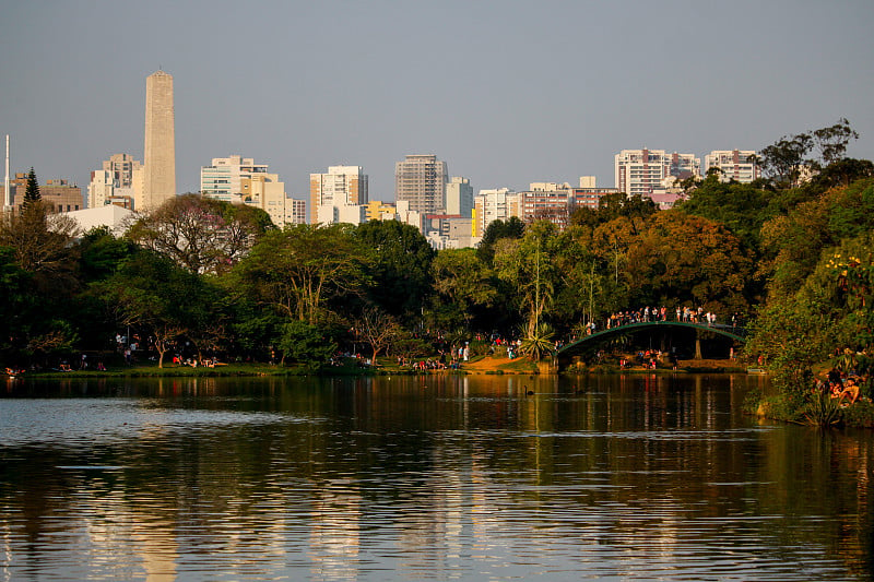 A view of the City of Sao Paulo from de Ibirapuera