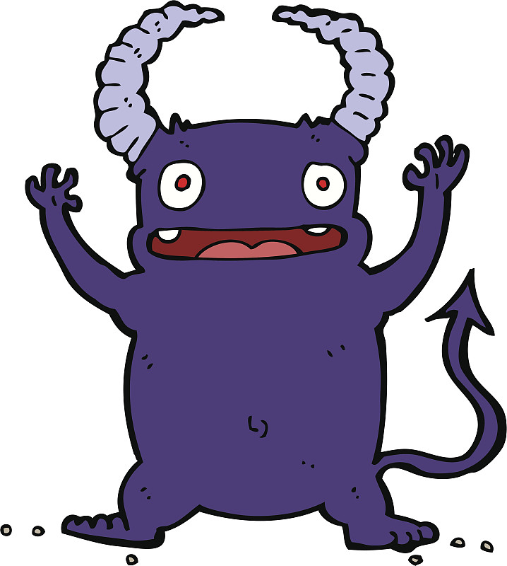 卡通小魔鬼