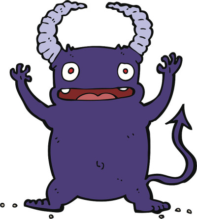 卡通小魔鬼