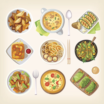 素食素食菜