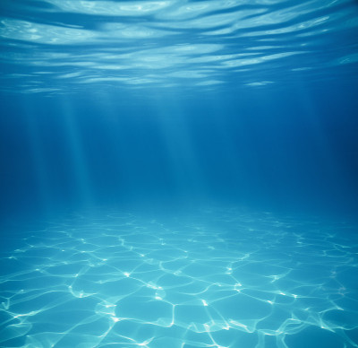 水下空游泳池背景