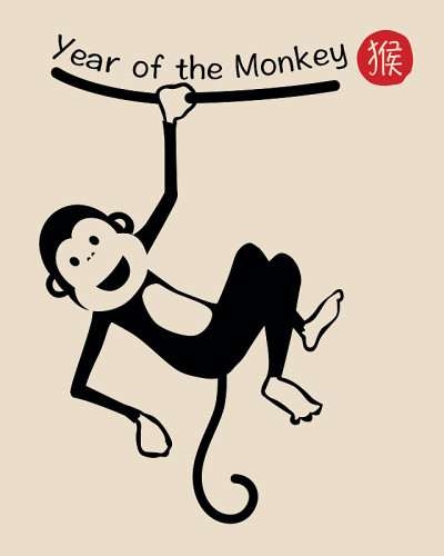 Year of the Monkey.