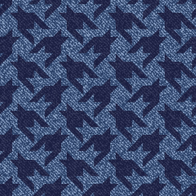 Jeans background with Houndstooth Tartan geometric