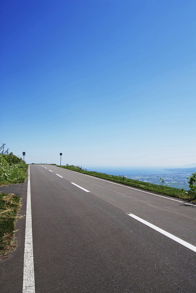 道路和天空