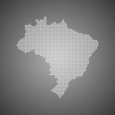 巴西的地图