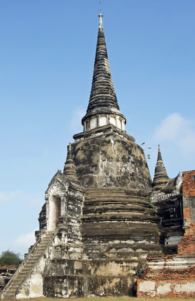 Wat Phra Si Sanphet, Ayutthaya，泰国