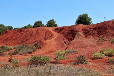 Otranto - Path to bauxite quarry