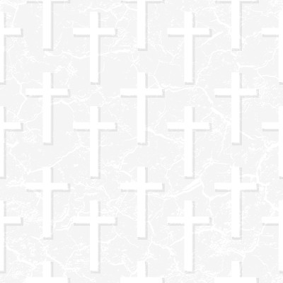 白色十字无缝花纹具有石材效果
