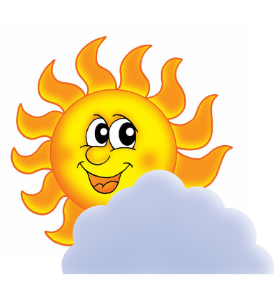 太阳在云