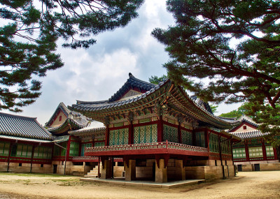 韩国传统宫殿景福宫