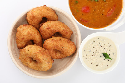 Medu vadai，一种受欢迎的南印度食物