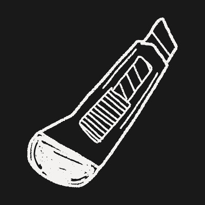 工具刀涂鸦