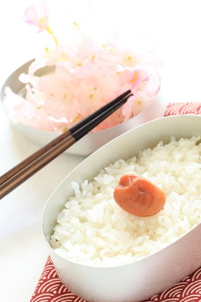 日本料理，梅竹米饭