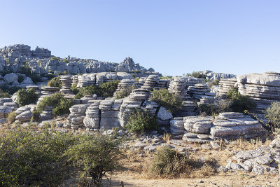 El Torcal de Antequera自2016年以来一直是世界遗产，由结石、废弃和碎屑类型的