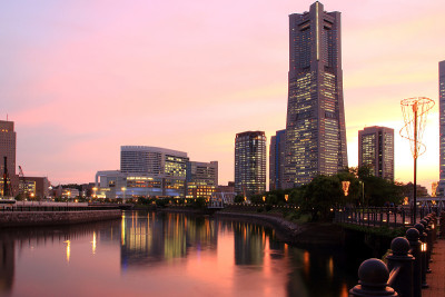 黄昏的Minato Mirai