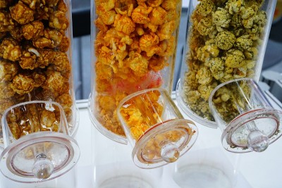 各种各样的爆米花