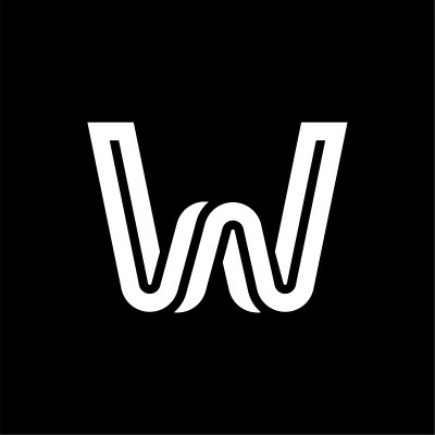 弯曲线字母标识型W