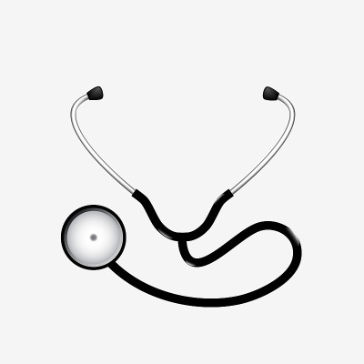 听诊器-矢量插图