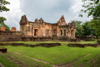 泰国Muangtam Castle或Prasat Muang Tam, Buri Ram