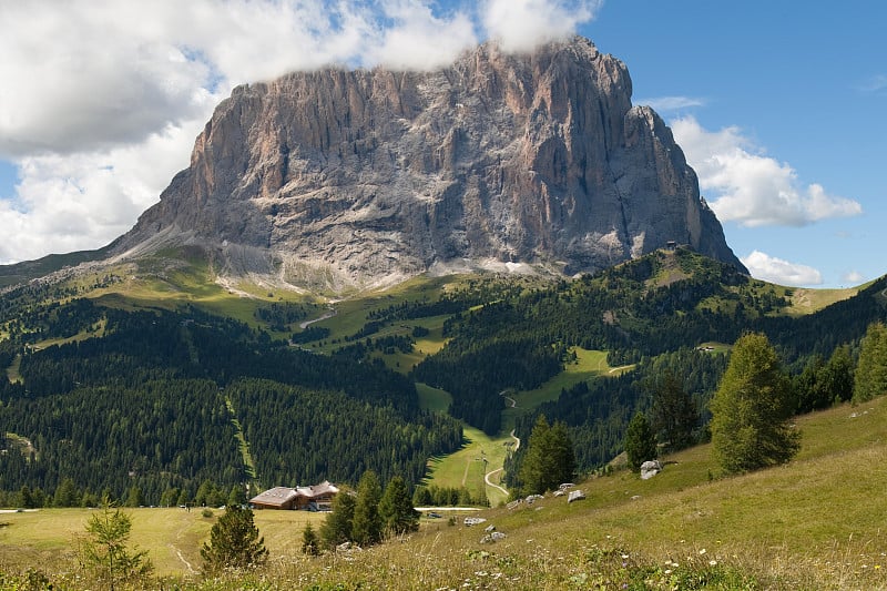 Langkofel,东方的脸