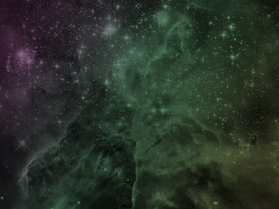 行星和星系，科幻小说的壁纸。