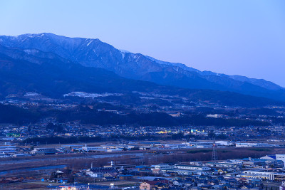日本长野饭田城景