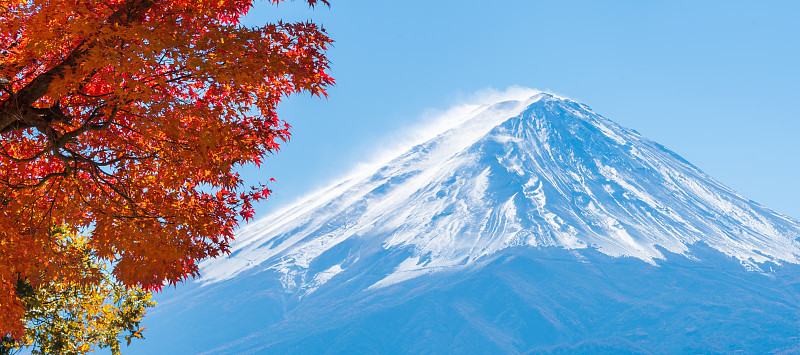 富士山秋色，日本