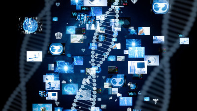 基因工程的概念。DNA。基因治疗。医疗技术。