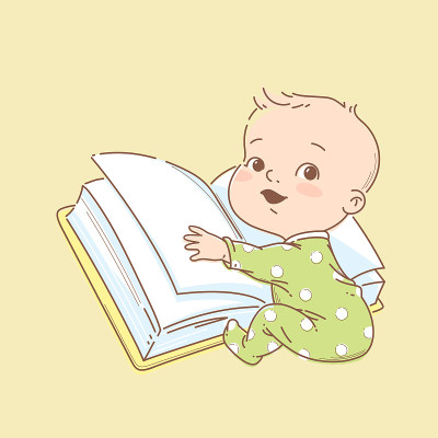 孩子阅读的书。