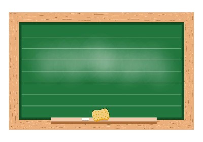 用来做笔记的学校白板。学校
