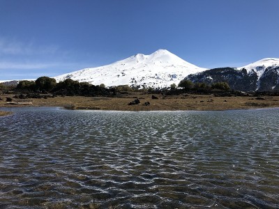 湖和火山