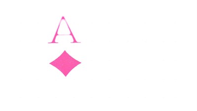 从一副牌的方块a的微距镜头