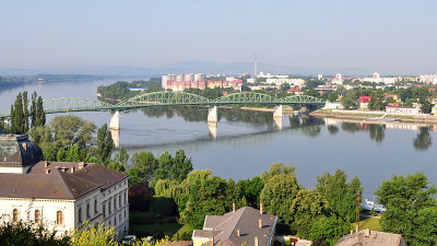 镇Esztergom、匈牙利