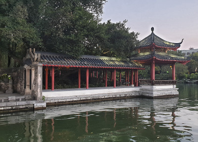 中国广西桂林市荣湖荣山湖风景名胜区