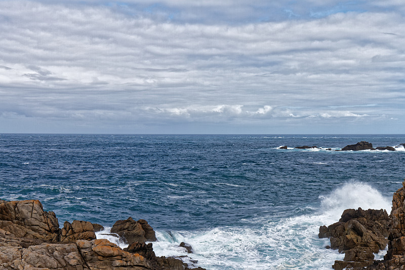 creac 'h角- Ouessant岛- finistere, Brittany，法国