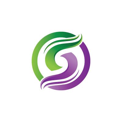 S标志和符号矢量图形模板