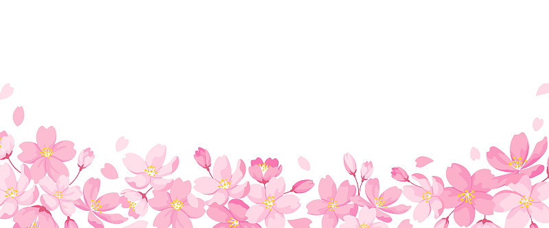 樱花画框