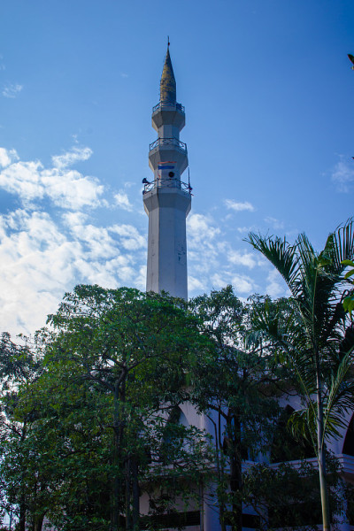 清真寺在泰国。