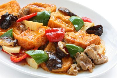 家常菜豆腐，中国菜