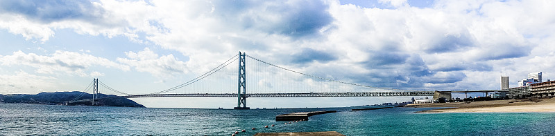 明石海峡大桥在日本