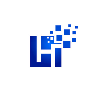 框字母H标志模板