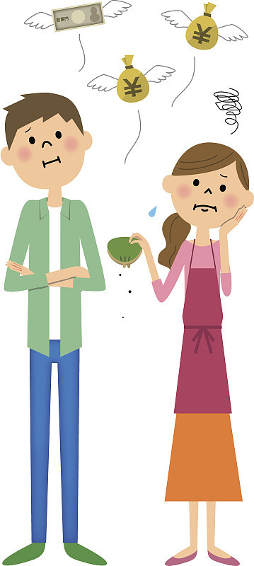 年轻夫妇陷入贫困