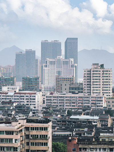 中国小城市的高层住宅建筑