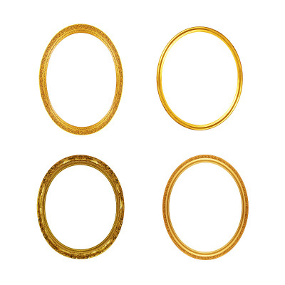 金色的框架