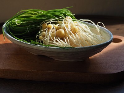 韩国菜配料野生韭菜