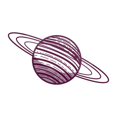 探索天王星行星在星系空间